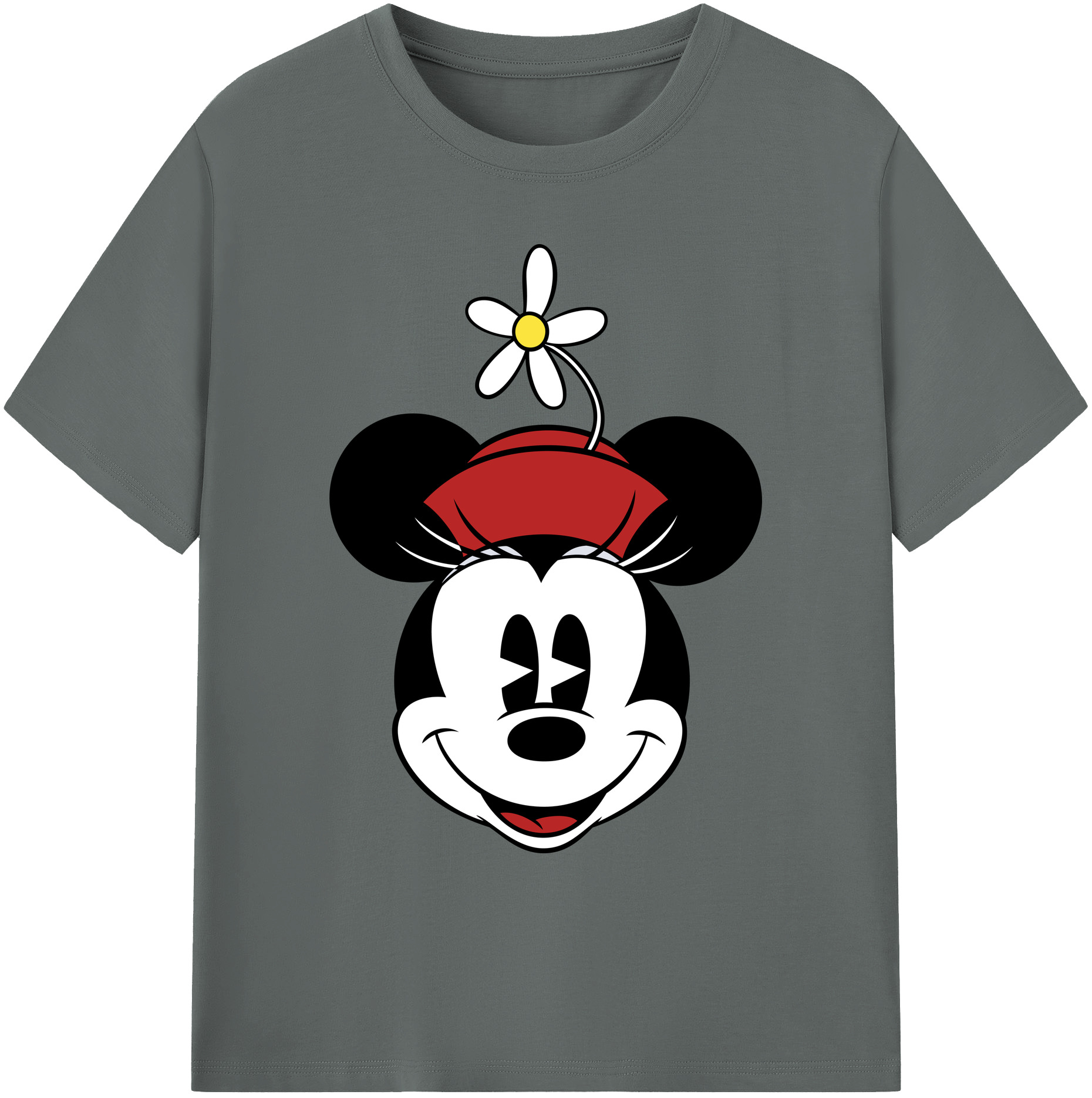 ミッキーマウス Mickey Mouse 綿100％ メンズ半袖Tシャツ｜肌触りやわらか＆通気性